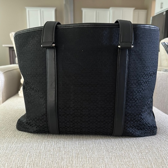 Coach Black Tote Bag - Picture 2 of 16